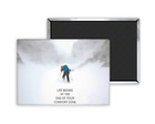 life begin at the end of comfort zone-Magnet Personnalisé 54x78mm Photo Frigo