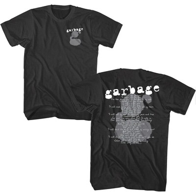 Garbage Band Men's T-shirt Alt Rock Album Concert Tour Merch #1 C