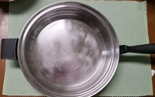 VTG Strata-line by Vollrath 7 PLY  TITANIUM Skillet N/Lid Double Handle 