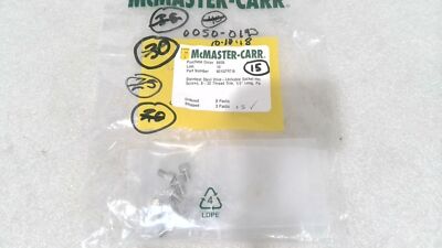 MCMASTER-CARR 90152A216 Stainless Wire-Lockable Socket Head Screws (LOT OF 15)