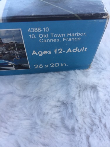 VTG BLUE RIBBON PUZZLE 1000 PIECE — Old Town Harbor, Cannes, France (b2) - Picture 4 of 7