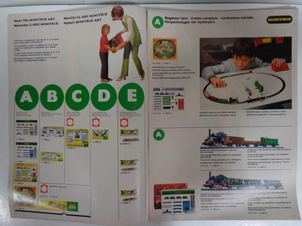 Catálogo Trix Minitrix N 1:160 1971/72 Foto 3 de 4