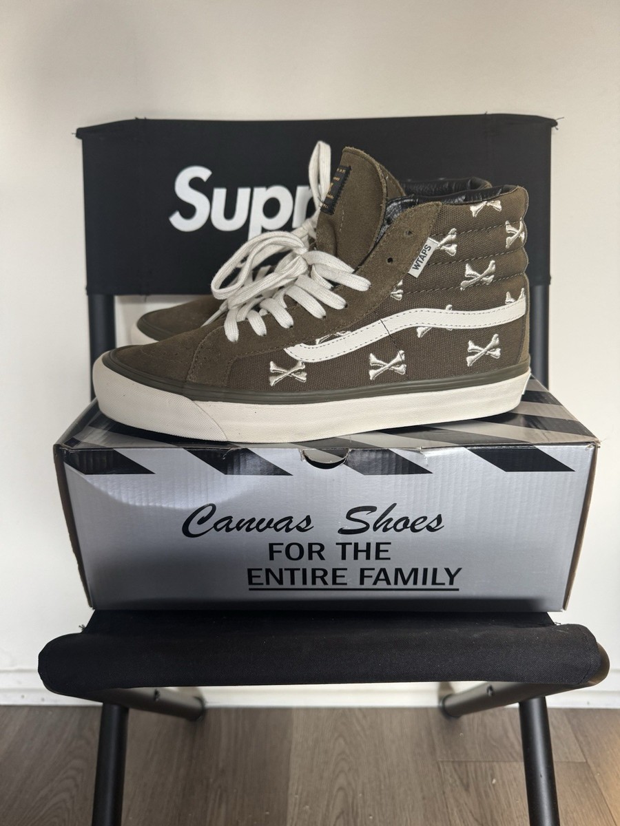 WTAPS×VANS OG SK8-HI LX 27.5cm bones Vans Review: Vans Vault x WTAPS “