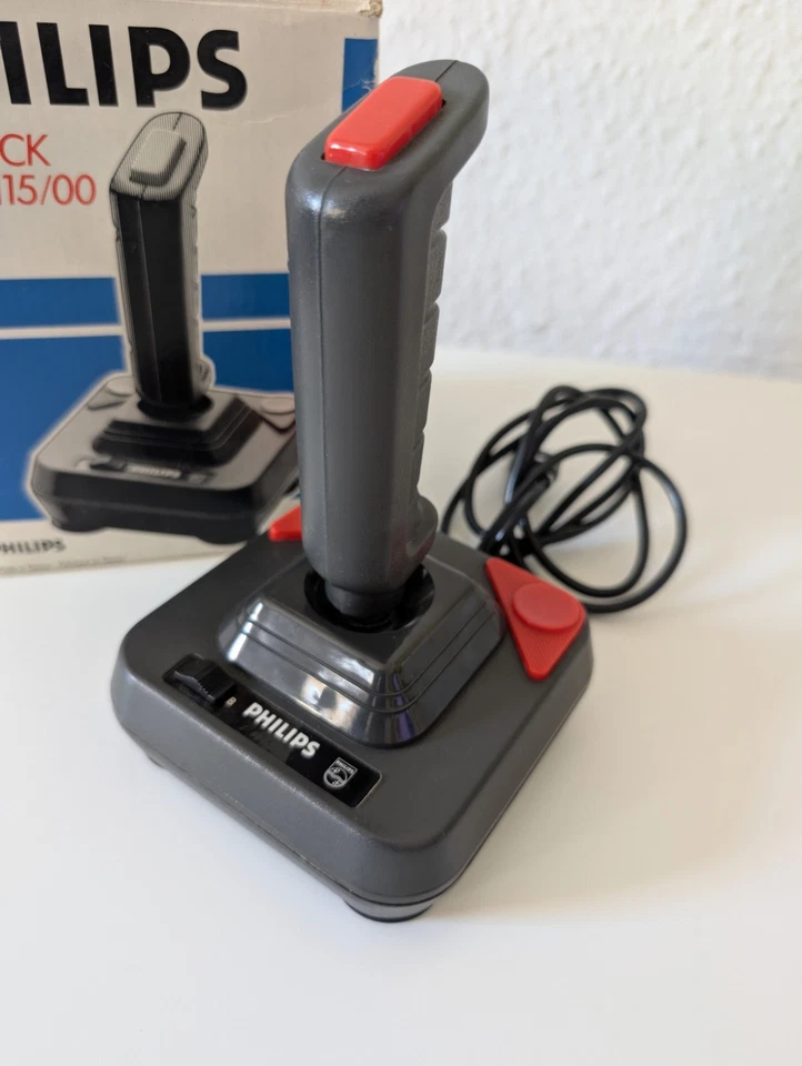 Philips Joystick NMS1115/00 MSX MSX2 Retro Inklusive OVP Made In Taiwan - Bild 3 von 4