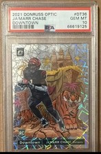 2021 Panini Donruss Optic Ja'Marr Chase #DT-36 for sale | eBay