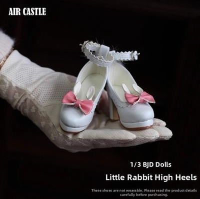 1/3 & 1/4 BJD Shoes   Cute Bunny & Black Cat High Heels