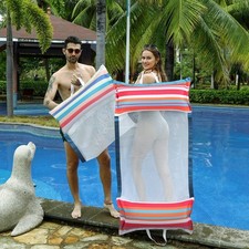 2Pack XL Pool Hammock Floats 4-in-1 Lounger, Inflatable Floaties for Adults BEST