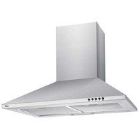 Hoover HCH6MX Chimney Hood 60cm Stainless Steel Cooker Extractor Vent Air Silver