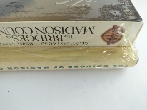 The Bridges of Madison County VHS + BOOK 1995 Clint Eastwood NEW - Picture 7 of 7