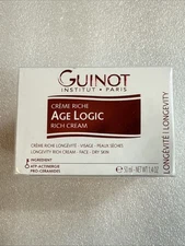 Guinot Age Logic Rich Cream 50ml 1.6oz NEW Sealed