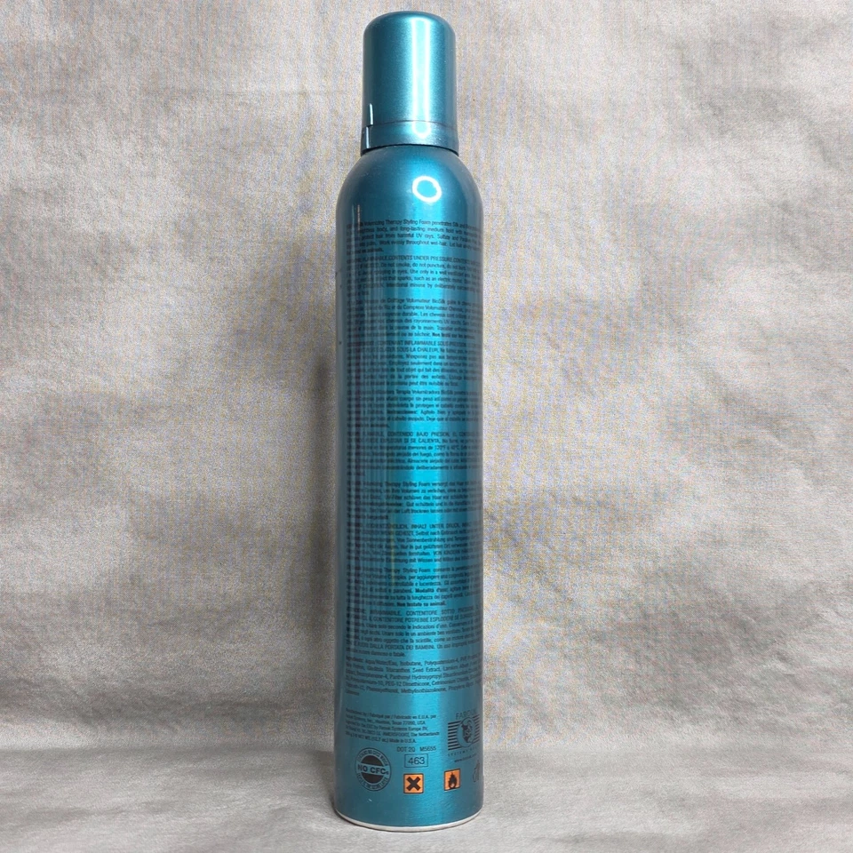 Espuma de peinado BIOSILK terapia voluminizadora sujeción media 12,7 oz Foto 2 de 2