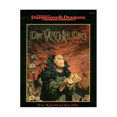 TSR AD&D 2nd Ed Die Vecna Die! VG+