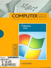 WINDOWS VISTA + DVD AA.VV. MONDADORI 2008 COMPUTER SENZA SEGRETI BROSSURA