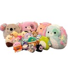 Lot of 19 Squishmallow Plush Bundle stuff animals Koala Fox Dog Cow duck cat — photo 1