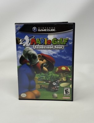 Mario Golf Toadstool Tour Nintendo GameCube Complete CIB Black Label Mint Disc