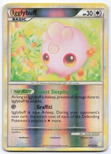 Igglybuff 44/123 HeartGold & SoulSilver Reverse Holo Uncommon Pokemon Card LP