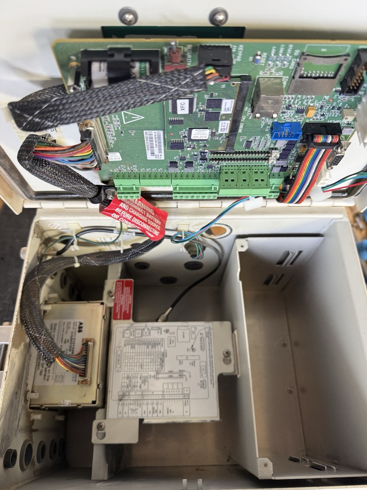 ABB Totalflow XFC G4 X6413Y 250” DP 1500 PSIA – PARTS / NOT WORKING