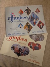 2 Vintage Effanbee 1-1985, 1-1986 Collection Catalog 28 Pages
