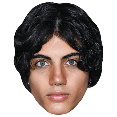 Nic Kaufmann (Black Hair) Big Head. Larger than life mask.