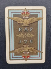 1 x Antique Goodall Wide Joker Swap Playing Card - Royal Air Force
