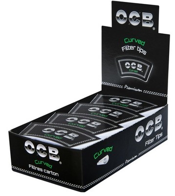 OCB Curved Filter Tips  9000 - (100 Heftchen mit je 32 Tips)