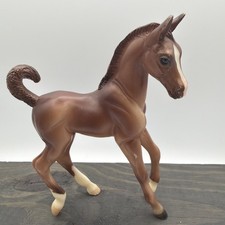 Breyer Horse Classics Foal Warmblood Liver Chestnut No 62033 Stock Horse Colt
