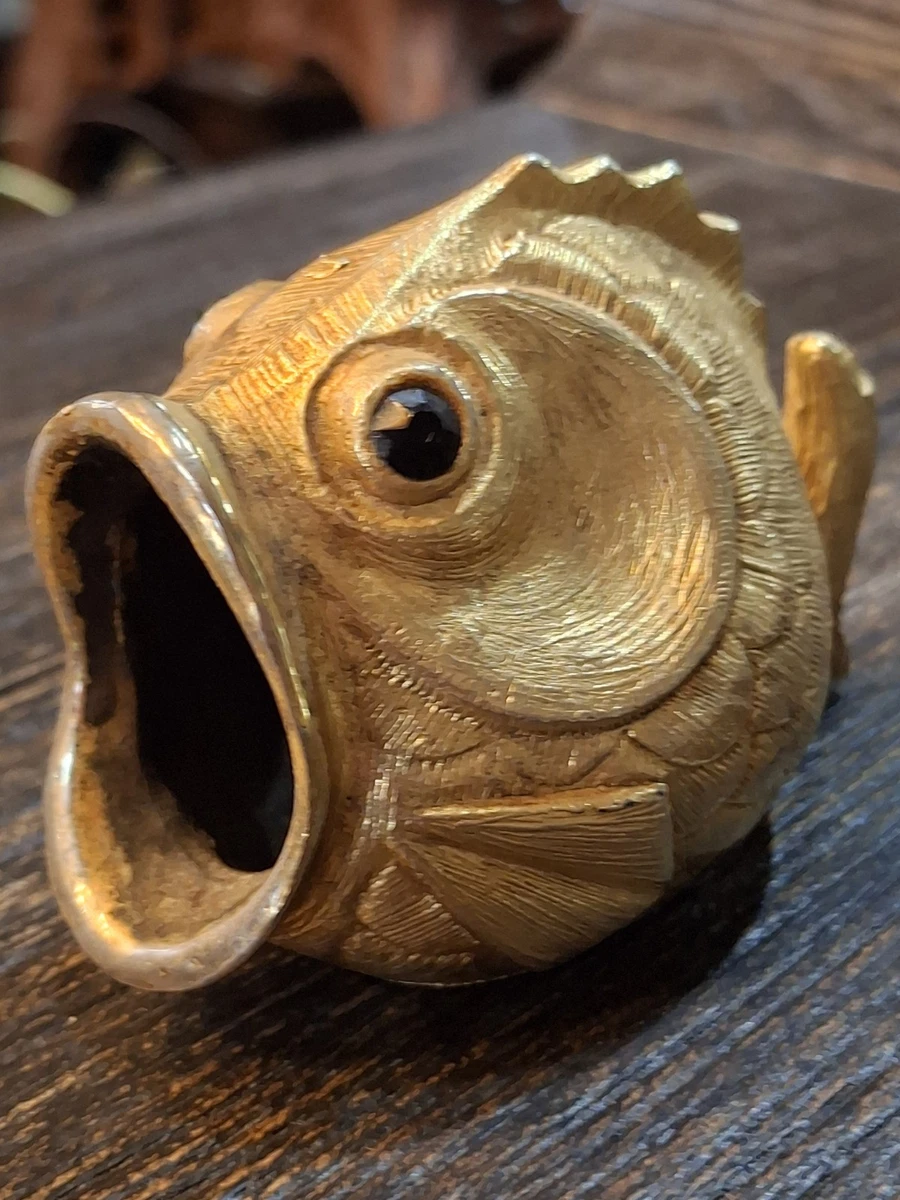 brass fish ashtray products for sale | eBay
