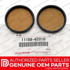 GENUINE Toyota Lexus OEM Camshaft Housing Plug 11188-62010 1118862010 [SET OF 2]