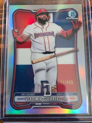 Topps 2026 Topps Chrome WBC Vladimir Guerrero Jr. Dominican Rep #WBC-2 /499