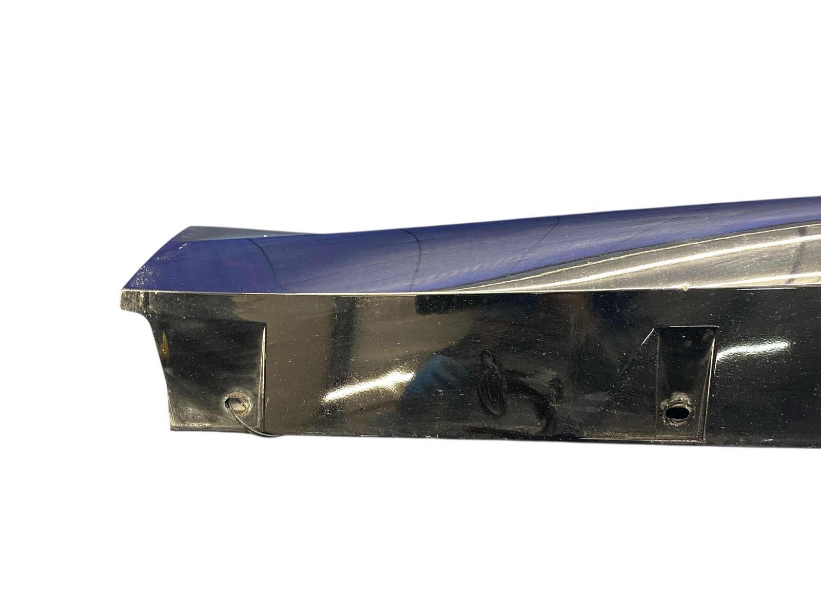 2010-2015 AUDI R8 RIGHT SIDE SKIRT ROCKER PANEL MOULDING PHANTOM BLACK PEARL
