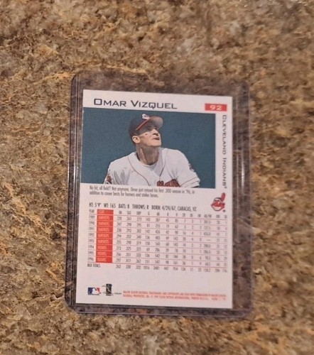 (7) Omar Vizquel 1989 Upper Deck Rookie Card RC Topps Donruss Score Fleer HOF? - Picture 13 of 15