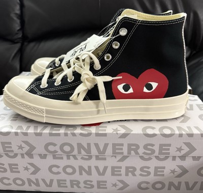 converse comme des garcons x chuck 70 high play