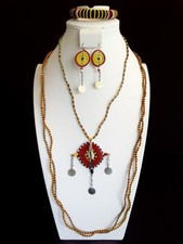 AUTHENTIC Handmade African Maasai Beaded Jewelry: Necklaces Earrings Bracelet