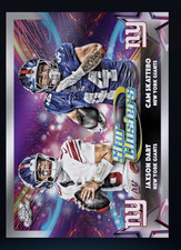 2025 Topps Nfl Chrome Cosmic Star Clusters- Dartskattebo Topps Nfl Digitalcard