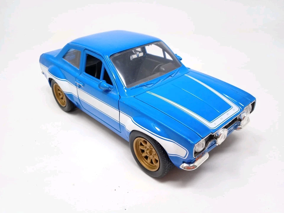 Jadatoys Ford Escort 1974 Fast & Furious - Scala 1/24 NO.99572 - Immagine 4 di 4