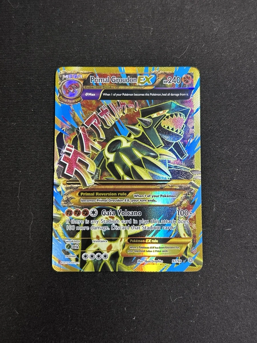 Primal Groudon Ex 97/98 XY - Ancient Origins for sale | eBay