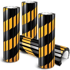 4 Pack Garage Wall Protector, Reflective Foam Garage Bumpers for Parking Car,...