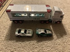 1997 Hess Toy Truck With Two Racers | USED, No Box