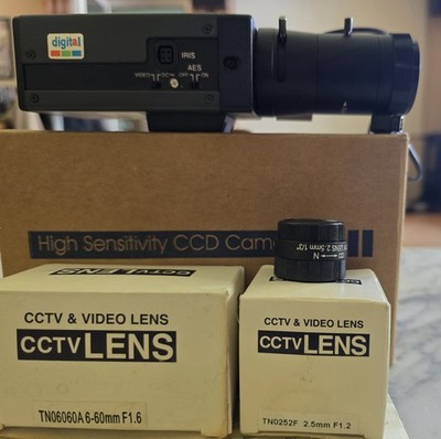 High Sensitivity CCD Camera Sony Sensor 0,01lux Model: YC-21GL + Zubehör Neu