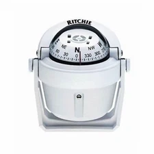 Ritchie Explorer Compass B-51-W Bracket Mount Designer White MD