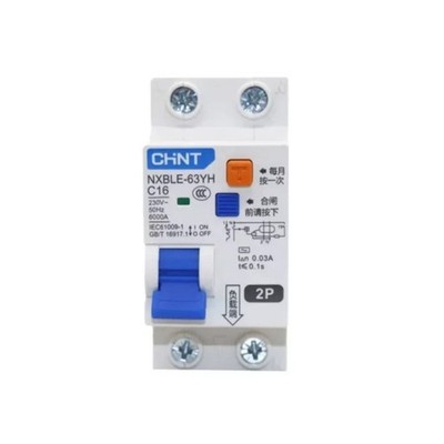 1PC NEW CHNT Leakage Protection Device NXBLE-63YH 2P Fast Shipping