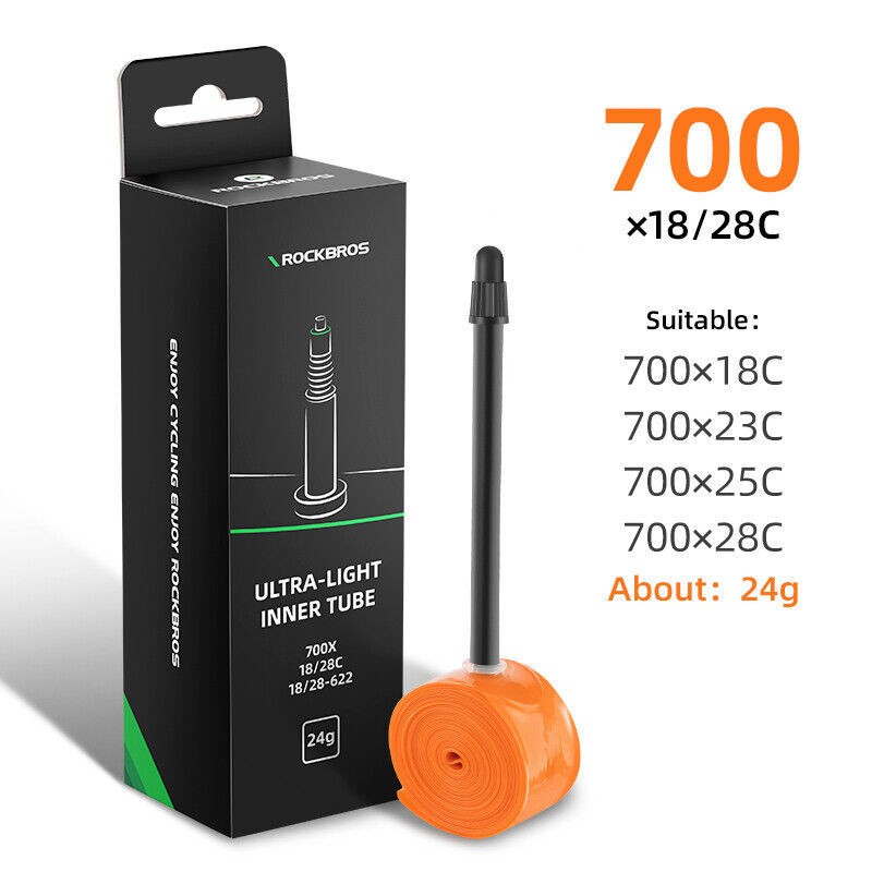 ROCKBROS Ultra-Lightweight TPU Inner Tube (with Presta Valve) 700C Road Bike