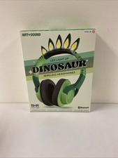 Art  Sound LED Light Up Dinosaur Wireless Headphones BNIB, G18