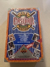 1992 Upper Deck Baseball Cards Sealed Wax Box 36 Packs 