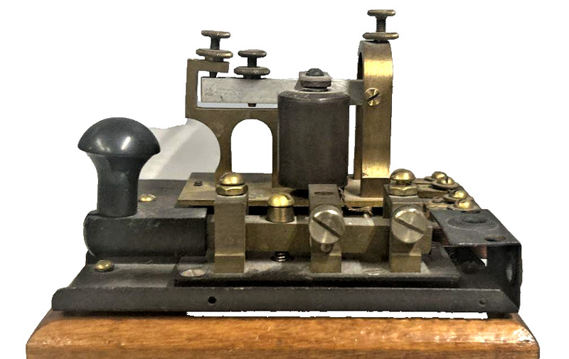 J. H. Bunnell & Company  Sounder Buzzer and Code Key Original