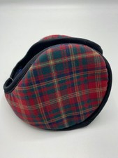 Vintage Pendleton Ear Muff Winter Ear Warmers Wool Fleece Behind The Head Unisex