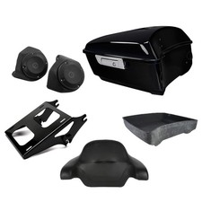 Midnight Blue King Trunk Speaker Mount Road Glide Street Glide Road King