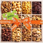 Nut Cravings - Happy Birthday Nuts Gift,12-Piece Nuts & Dried Fruits Wooden Tray