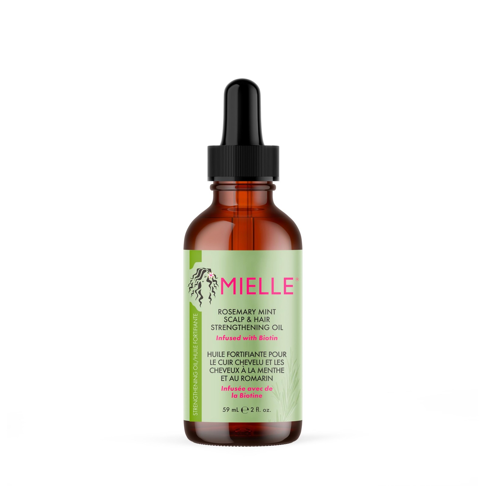 Rosemary & Mint Hair Oil with Biotin, Strengthens, Moisturises & Promotes Hai...