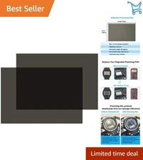 Polarized Film Sheets 2 PCS 7.8x11.8in Adhesive Linear Polarizer for Screen